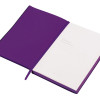 Бизнес-блокнот C1 софт-тач, гибкая обложка, 128 листов, фиолетовый