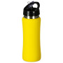 Бутылка для воды "Bottle C1", сталь, soft touch, 600 мл, желтый