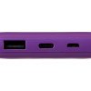 Внешний аккумулятор "Powerbank C2", 10000 mAh, фиолетовый Внешний аккумулятор "Powerbank C2", 10000 mAh, фиолетовый