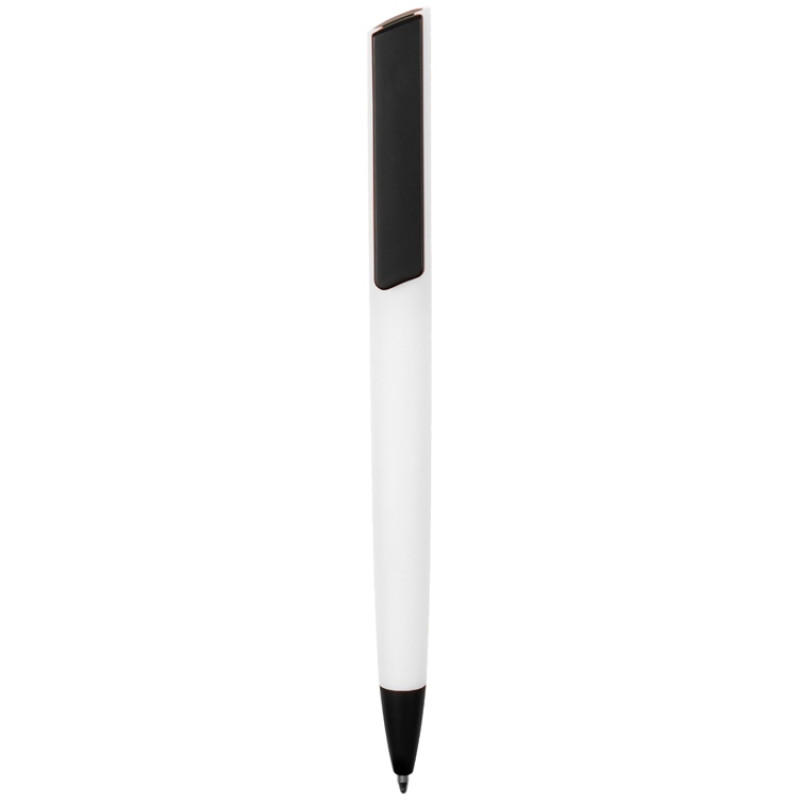 Ручка пластиковая шариковая C1 софт-тач, белый