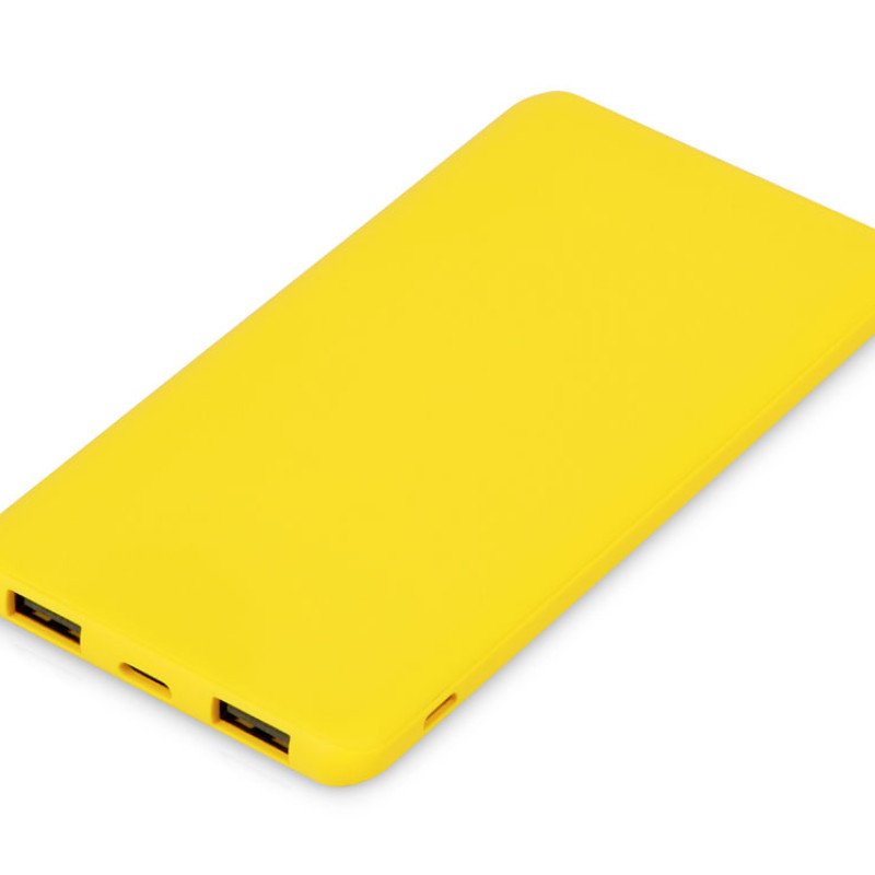 Внешний аккумулятор "Powerbank C1", 5000 mAh, желтый Внешний аккумулятор "Powerbank C1", 5000 mAh, желтый