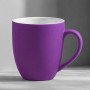 Кружка с покрытием soft-touch C1, фиолетовый