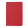 Бизнес-блокнот C2 софт-тач, твердая обложка, 128 листов, красный