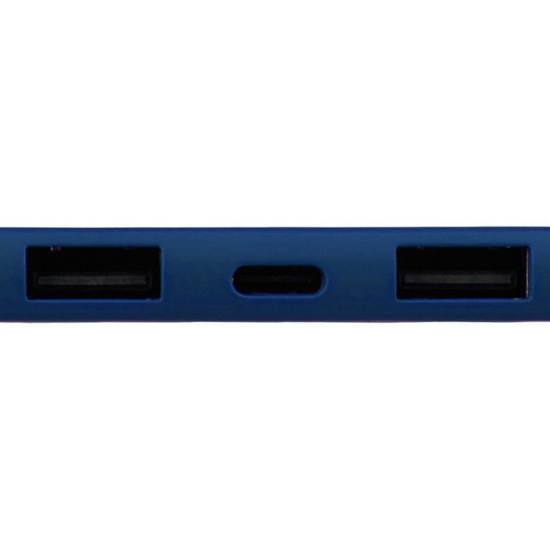 Внешний аккумулятор "Powerbank C1", 5000 mAh, темно-синий Внешний аккумулятор "Powerbank C1", 5000 mAh, темно-синий