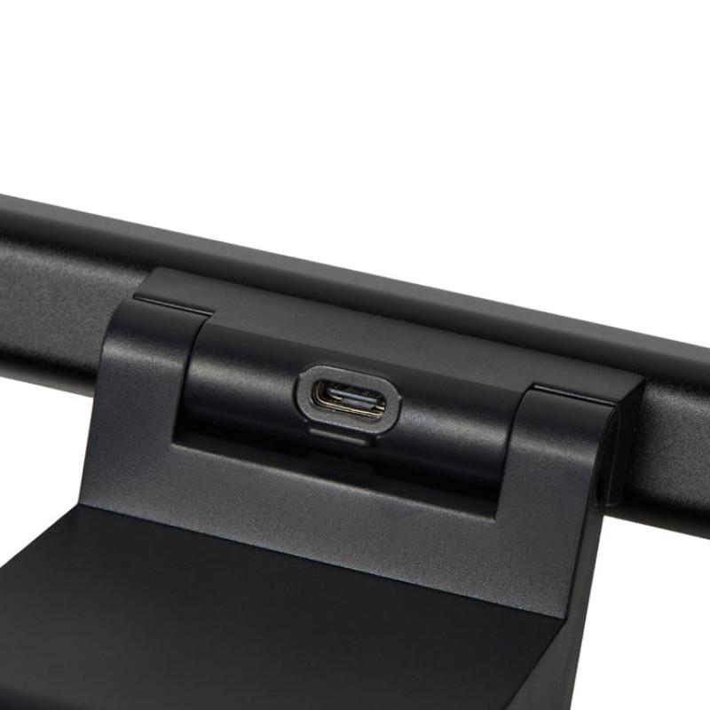 Лампа для монитора «PractIQ» с датчиком движения, 66 LED, диммер, черный