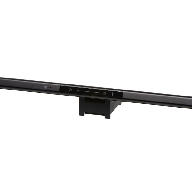 Лампа для монитора «PractIQ» с датчиком движения, 66 LED, диммер, черный