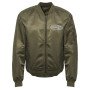 Куртка бомбер «Antwerpen» унисекс, хаки, ДТФ и бренд тайп