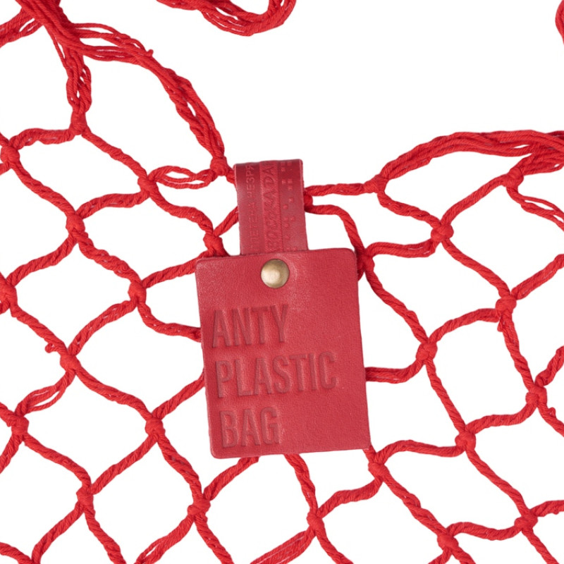 Авоська Dream L наплечная 25 литров, красный (1) (тиснение)