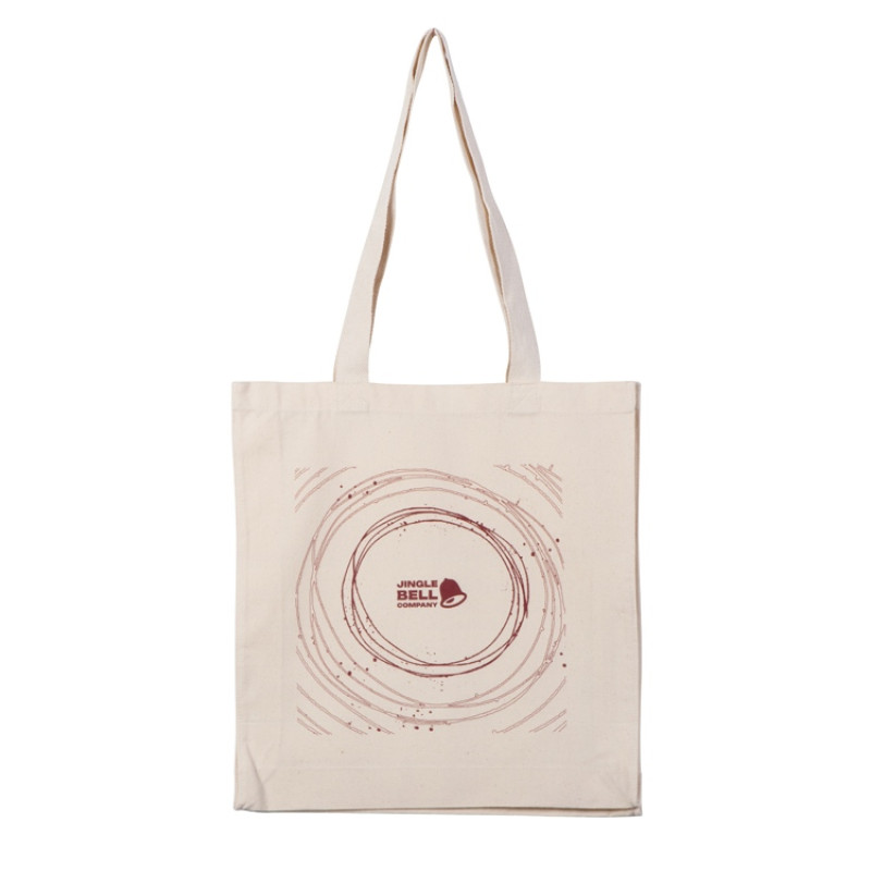 Сумка «Donny» с донной складкой и парусиновыми ручками, натуральный, с DTF (полноцвет)