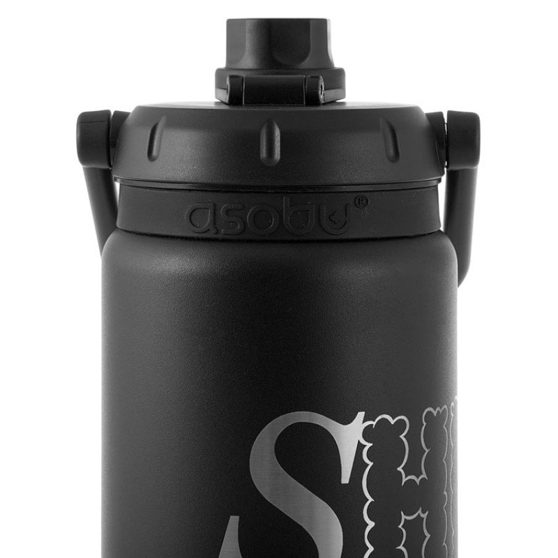 Вакуумный термос «Canyon Jug», 1430 мл, черный с гравировкой Вакуумный термос «Canyon Jug», 1430 мл, черный с гравировкой