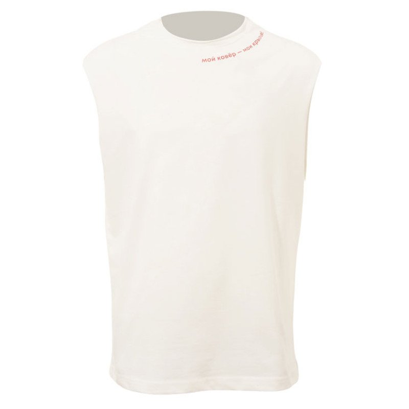 Майка оверсайз «Berlin», унисекс, молочный, ДТФ текстиль и Текстильный принтер