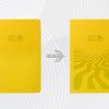Бизнес-блокнот А5 «C2» soft-touch, желтый, с УФ печатью Бизнес-блокнот А5 «C2» soft-touch, желтый, с УФ печатью