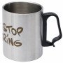 Стальная кружка с двойными стенками "Climber Max", 450 мл, черный (гравировка)
