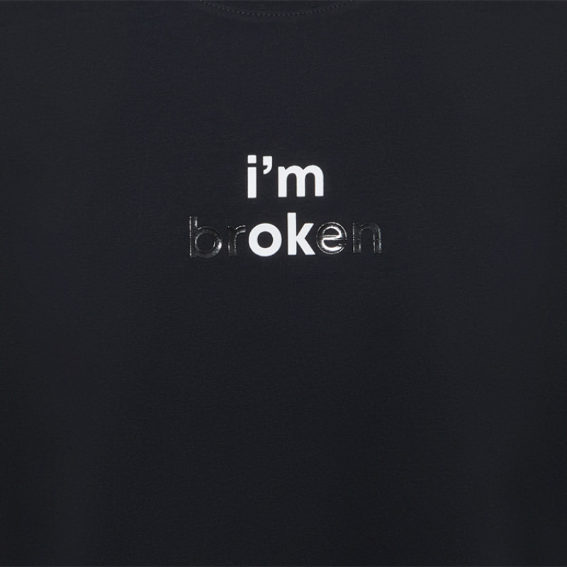 Футболка оверсайз «Vienna» унисекс , черный с нанесением Трафарет Скульптура 2 цвета