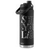 Вакуумный термос «Canyon Jug», 1430 мл, черный с гравировкой Вакуумный термос «Canyon Jug», 1430 мл, черный с гравировкой