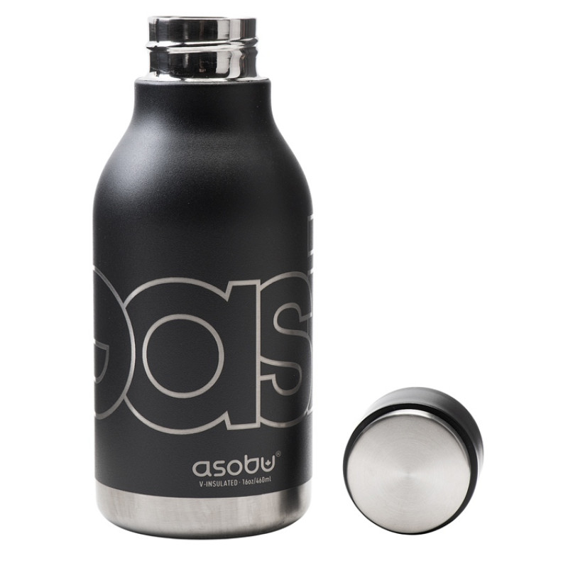 Термос URBAN, черный (гравировка)