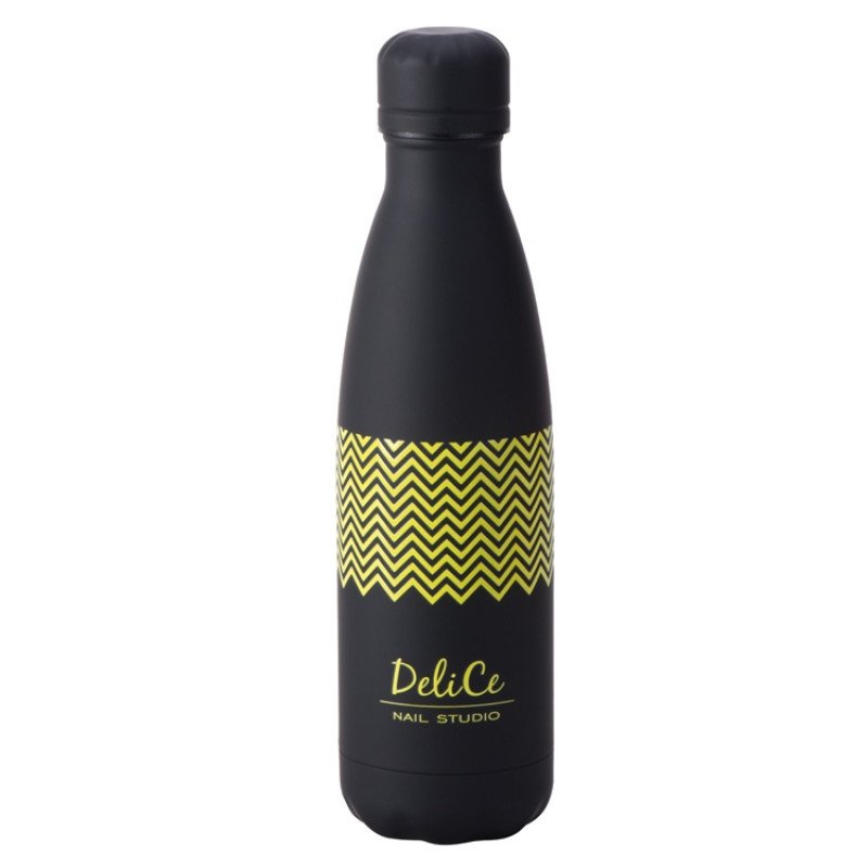 Вакуумная термобутылка «Vacuum bottle C1», soft touch, 500 мл, черный, с УФ печатью Вакуумная термобутылка «Vacuum bottle C1», soft touch, 500 мл, черный, с УФ печатью