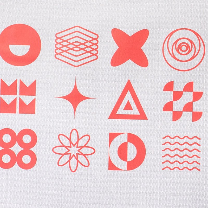 Сумка Rejenny из переработанного хлопка, светло-серый (термотрансфер)