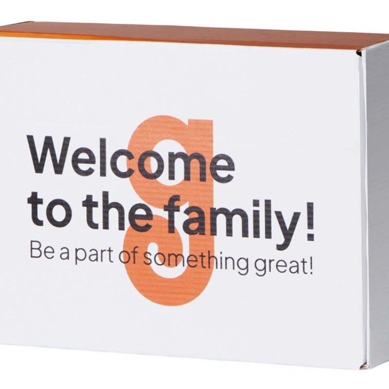 Коробка подарочная «Zand» M, белый (уф на вылет)