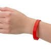 Силиконовый браслет "Forest" 202*12 мм, красный
