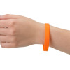 Силиконовый браслет "Forest" 202*12 мм, оранжевый