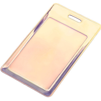 Чехол для пропуска переливающийся "Aurora", мультицвет