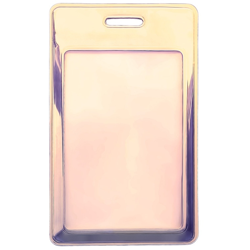 Чехол для пропуска переливающийся "Aurora", мультицвет