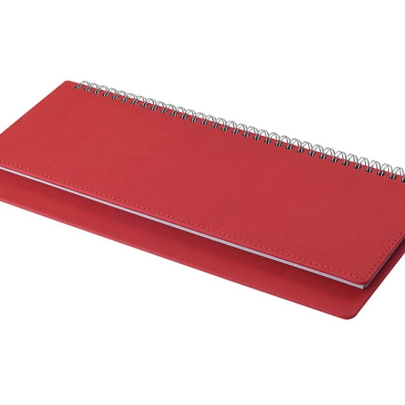 Планинг датированный «Velvet» 2026, красный