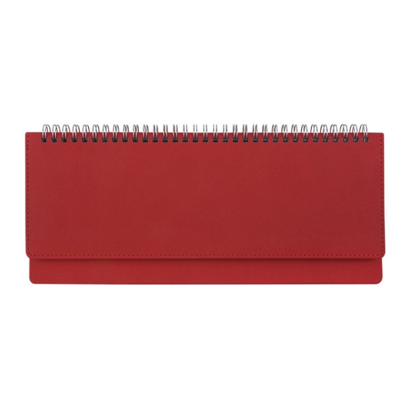 Планинг датированный «Velvet» 2026, красный