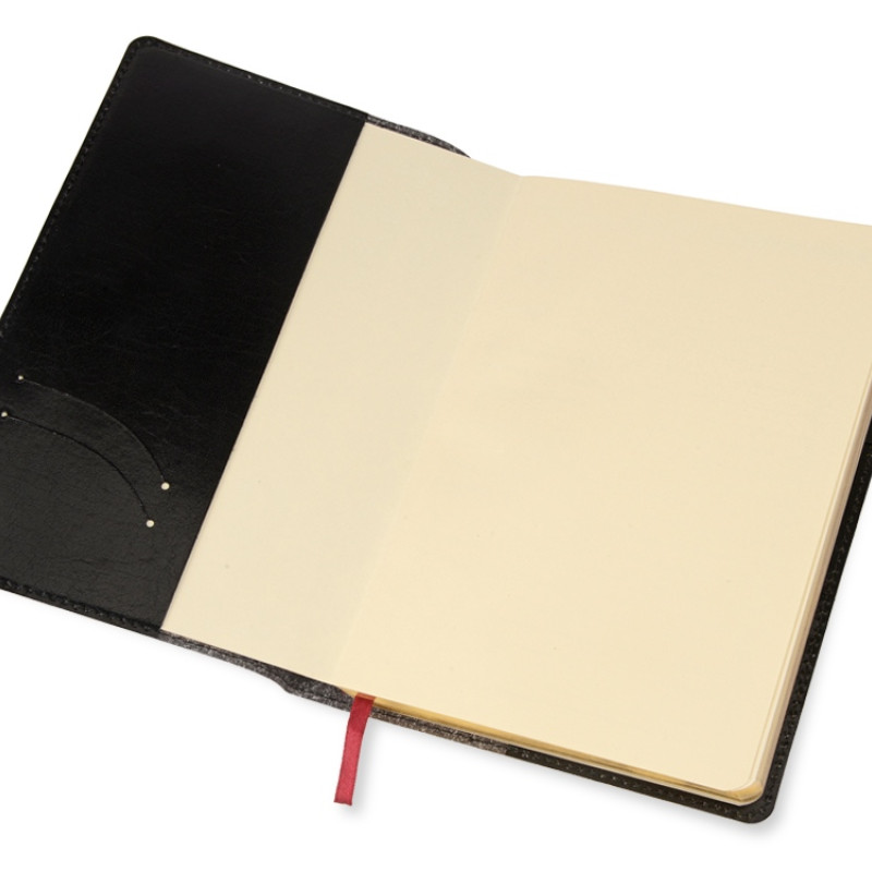 Ежедневник полудатированный портфолио А5  "PROFY" черный