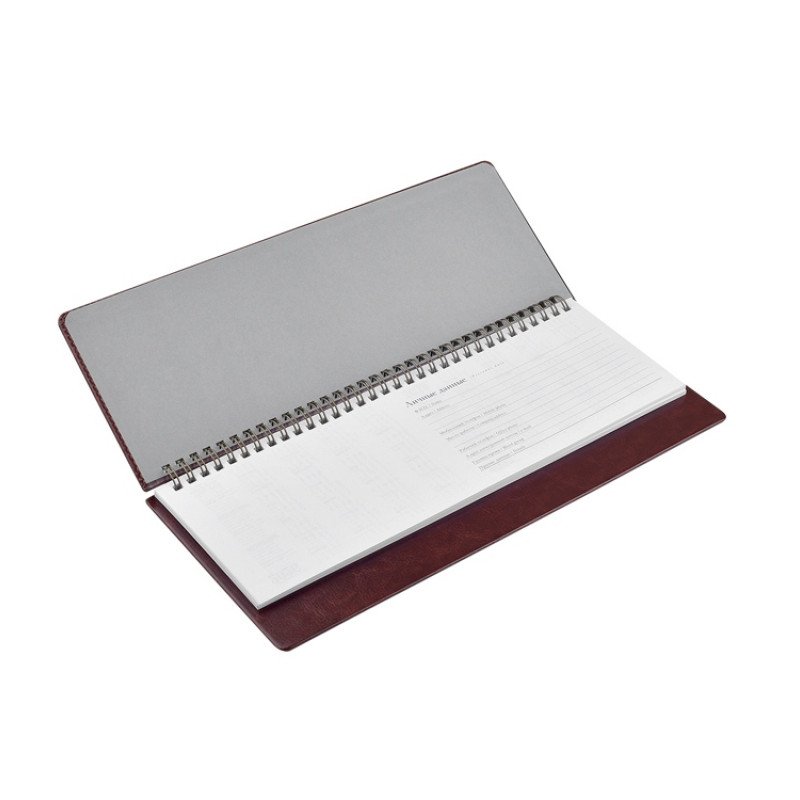 Планинг ГР. датированный «Sidney Nebraska» 2026, коричневый