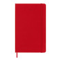Записная книжка 12 месяцев на 2024 год, в твердой обложке, красный, Large, 13х21