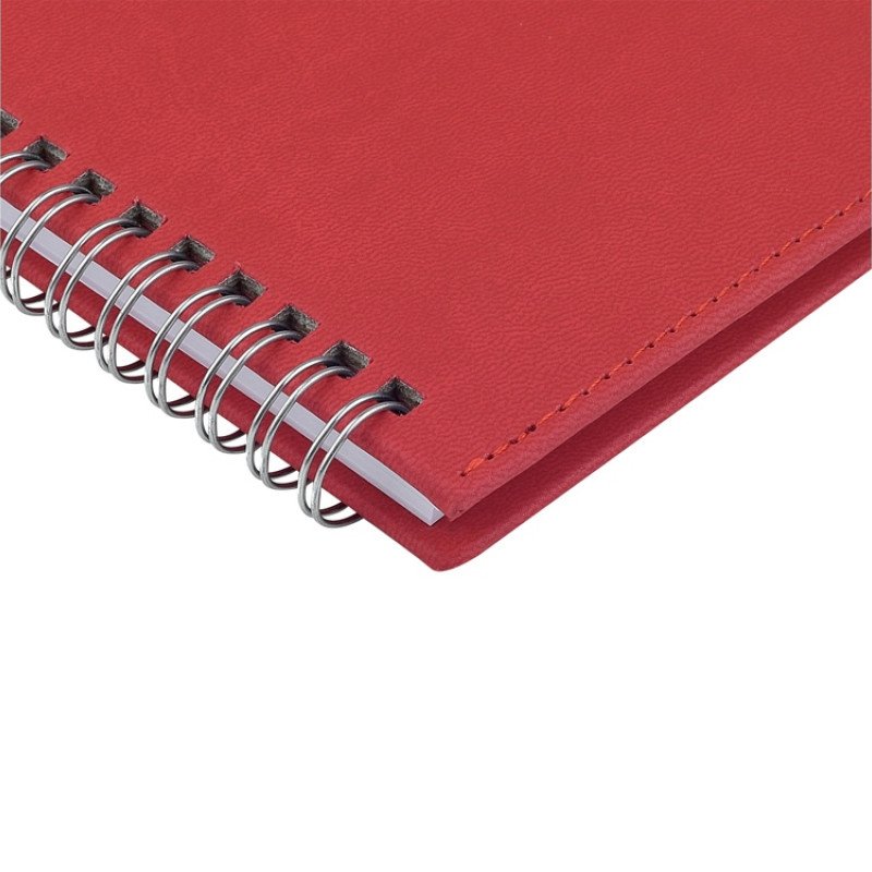 Планинг датированный «Velvet» 2026, красный