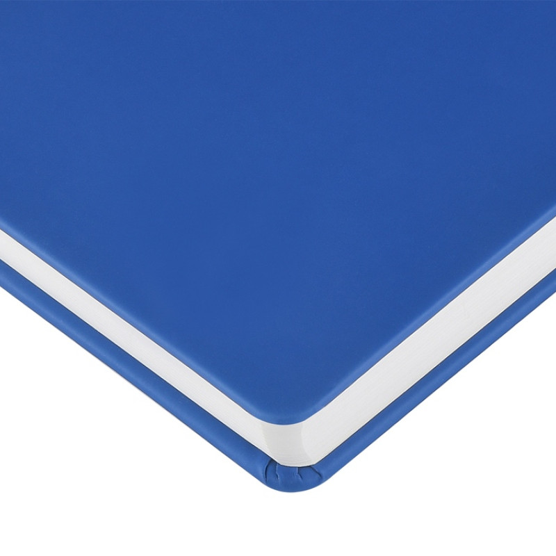 Ежедневник с каменной бумагой недатированный А5 "Carrara", синий