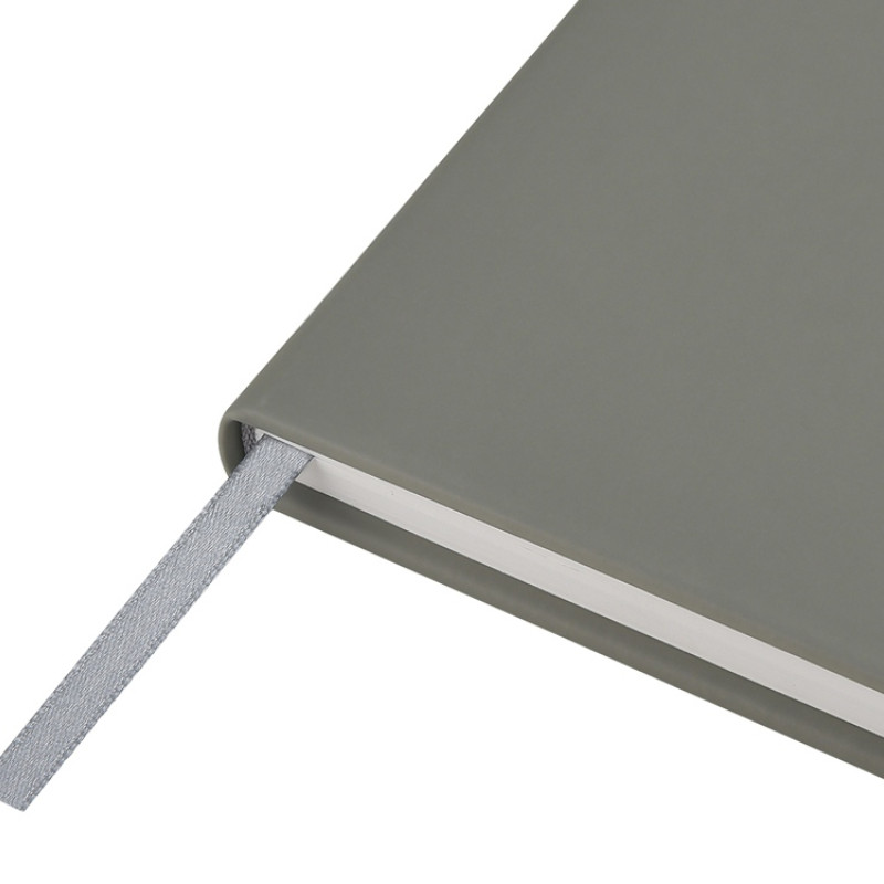 Еженедельник с каменной бумагой А5+ "Carrara", серый