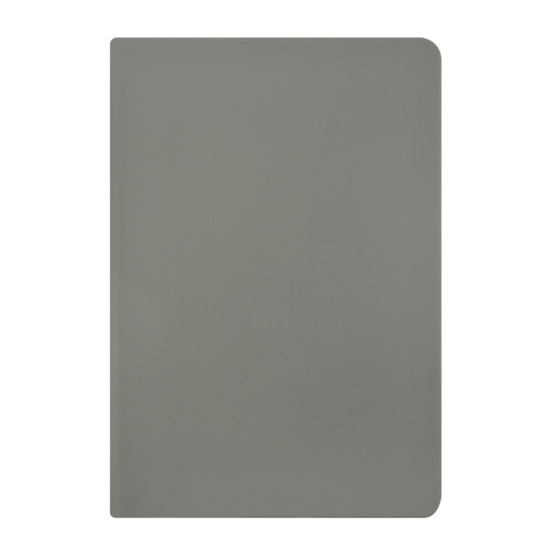 Ежедневник с каменной бумагой недатированный А5 "Carrara", серый