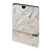 Ежедневник с каменной бумагой недатированный А5 "Carrara", черный