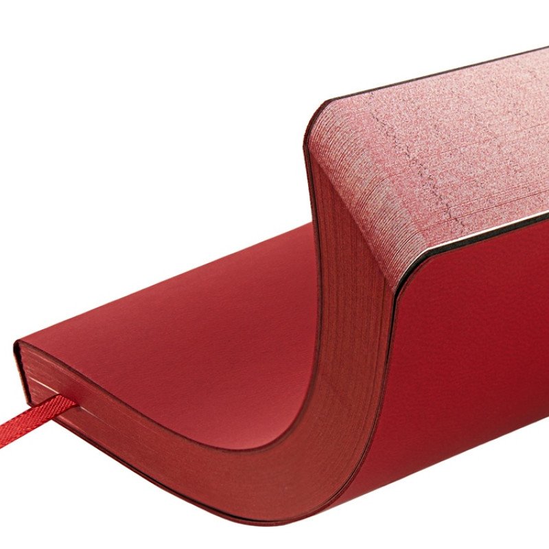 Ежедневник недатированный А5 "Megapolis Color Flex", бордовый