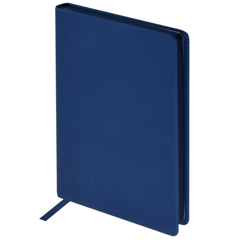 Ежедневник А5 "Megapolis Color" soft-touch, синий