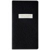Еженедельник недатированный А6 "Black" с нашивкой, черный