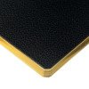 Еженедельник недатированный А6 "Black" с нашивкой, черный