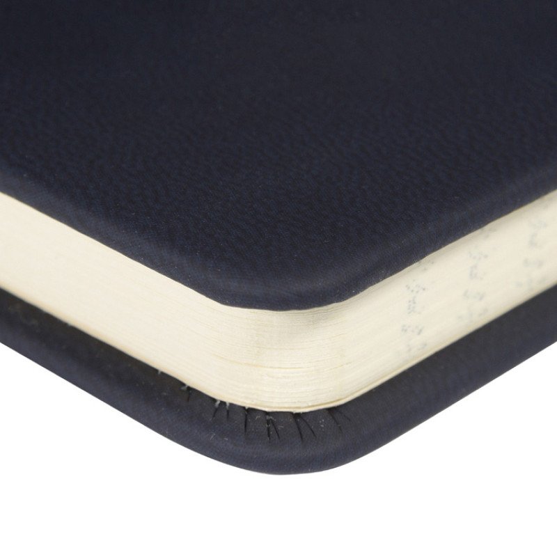 Ежедневник недатированный А5 "Megapolis Velvet New", темно-синий navy