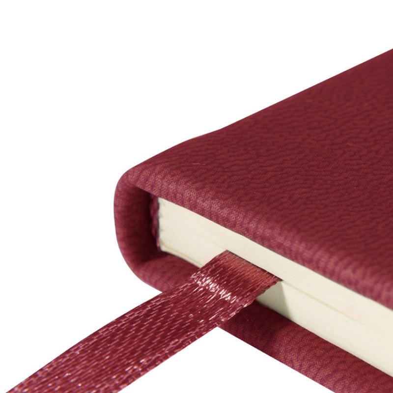 Ежедневник недатированный А5 "Megapolis Velvet New", бордовый