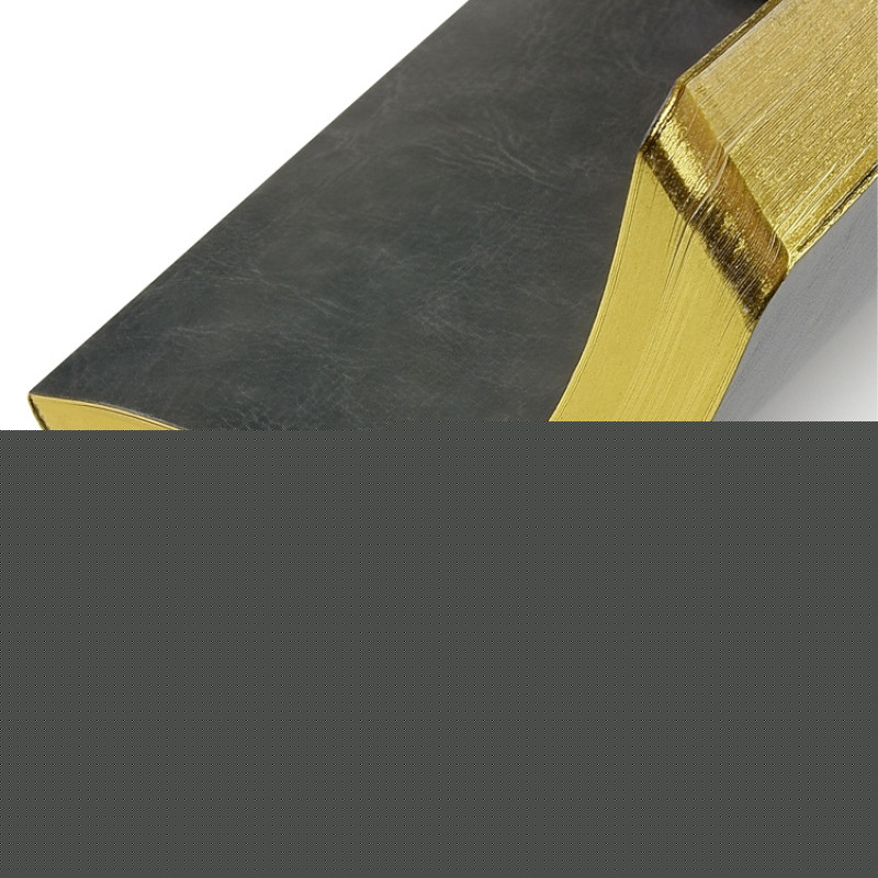 Ежедневник недатированный А5 "Megapolis Nebraska Flex", серый с золотым обрезом