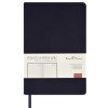 Ежедневник А5 "Megapolis Color" soft-touch, темно-синий navy