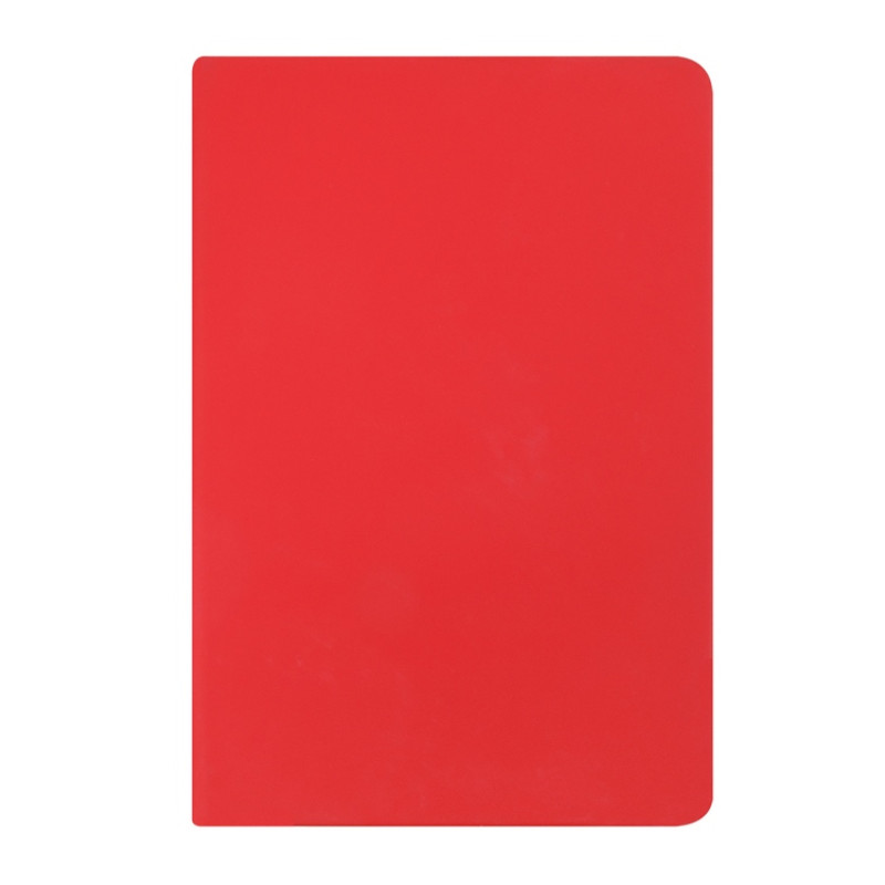 Ежедневник с каменной бумагой недатированный А5 "Carrara", красный