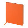 Еженедельник с каменной бумагой А5+ "Carrara", оранжевый