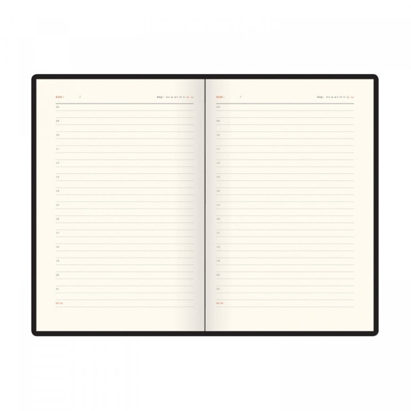 Ежедневник недатированный А5 «Boston», оранжевый