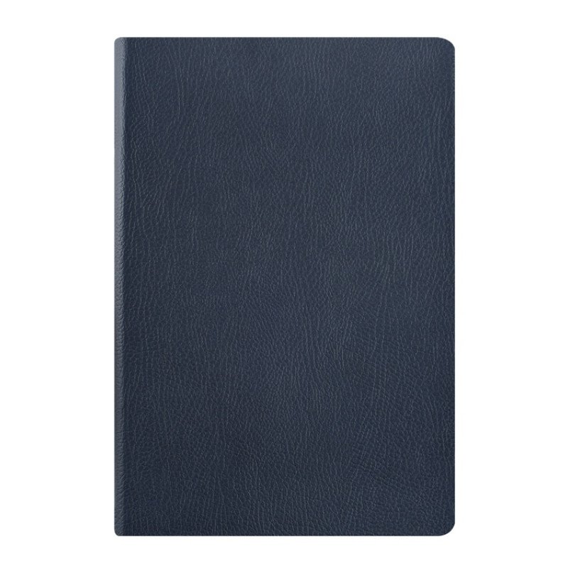 Ежедневник недатированный А5 "Megapolis Nappa Flex", темно-синий navy