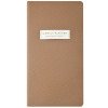 Еженедельник недатированный А6 "Total beige" с нашивкой, бежевый